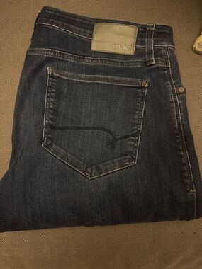 Mavi Dark Wash Denim Jeans - Dark Blue